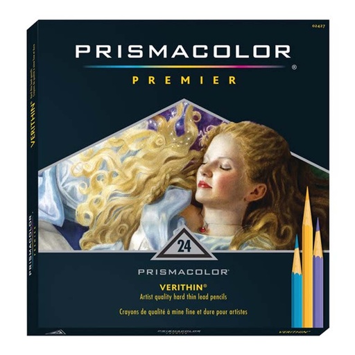 Lápices Prismacolor Premier Verithin 24 colores