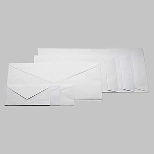 Sobres de papel Blanco