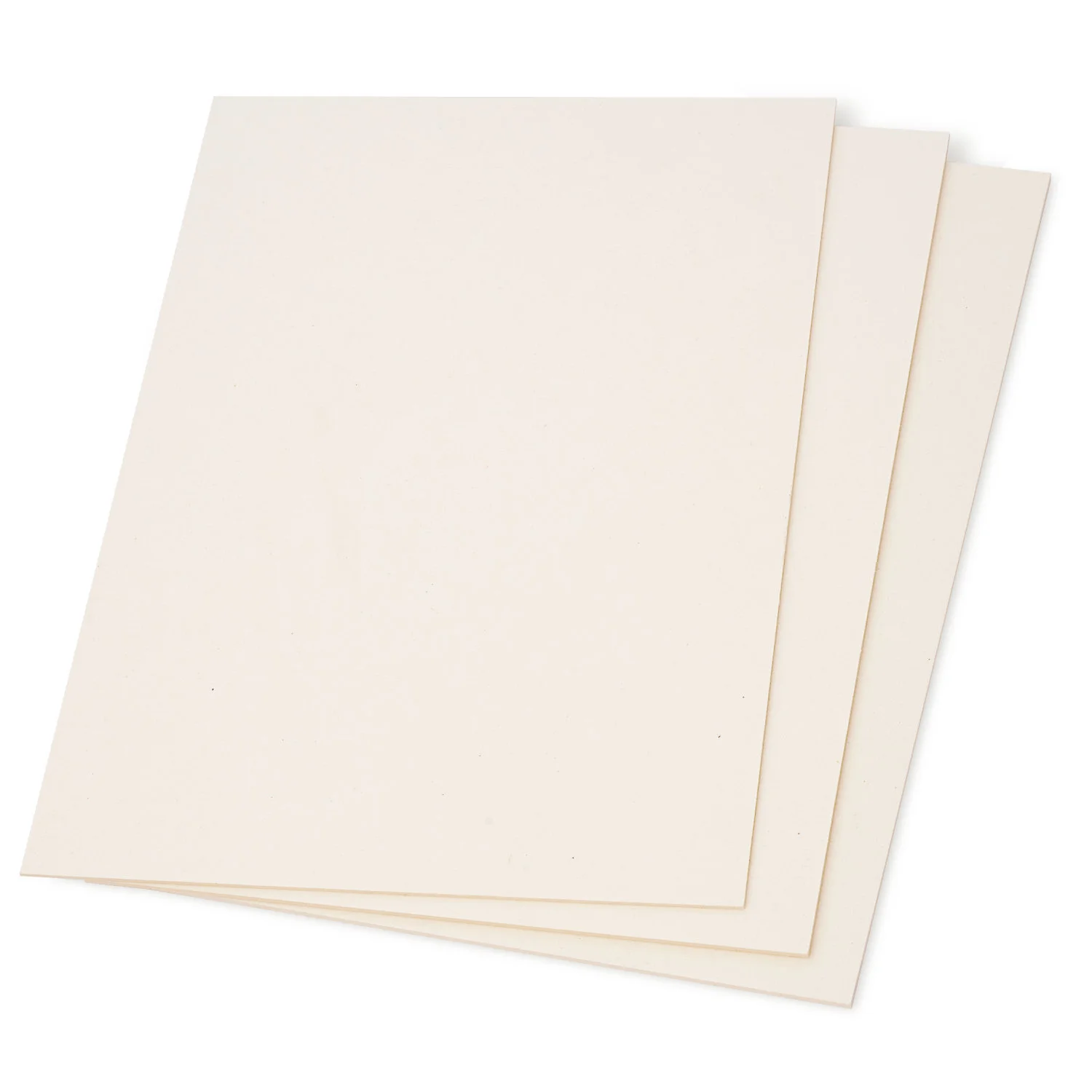 Cartón Contraplacado Blanco Couche Doble 55x77cm 650gr