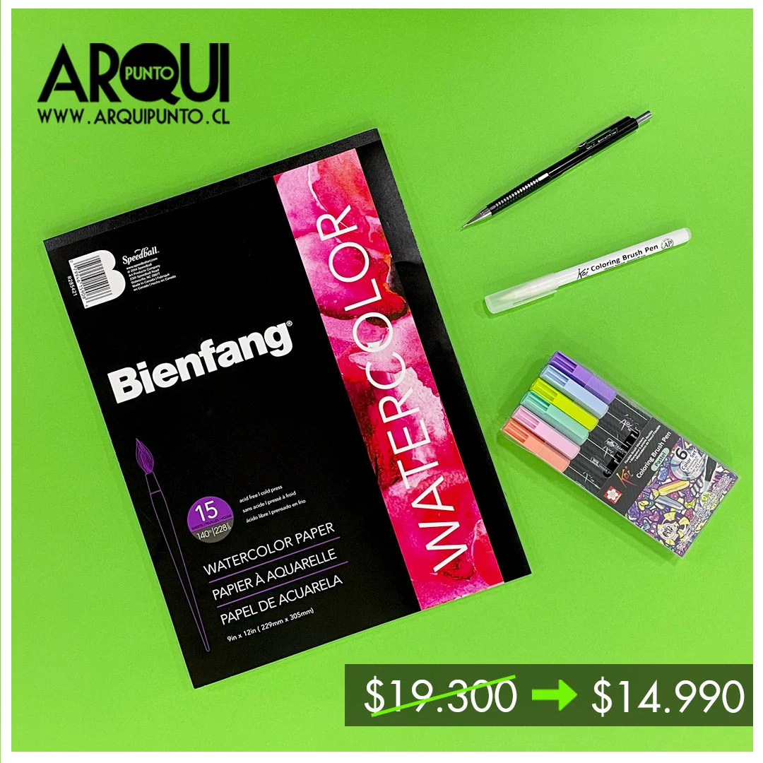 Oferta Kit plumones acuarelables Koi Sakura