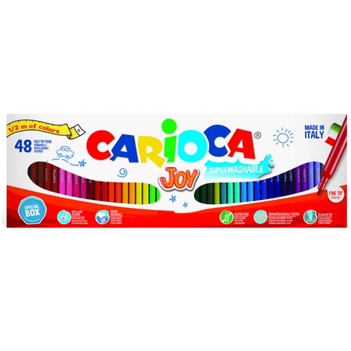 Plumones Carioca Lavable (50 colores)