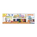 Set Plasticina Carioca 12 colores 400gr + Herramientas de molde