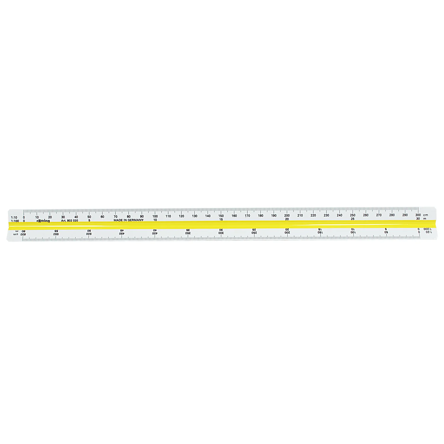 [S0220481] Escalímetro Rotring Plástico Triangular 30cm