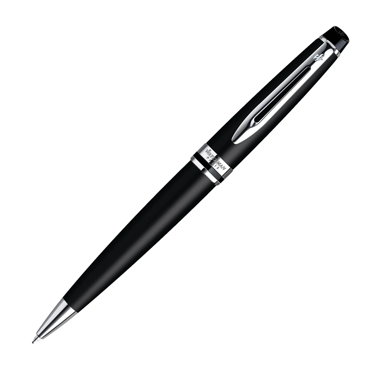 [S0951900] Bolígrafo  Expert ( M )Negro Mate con Plateado