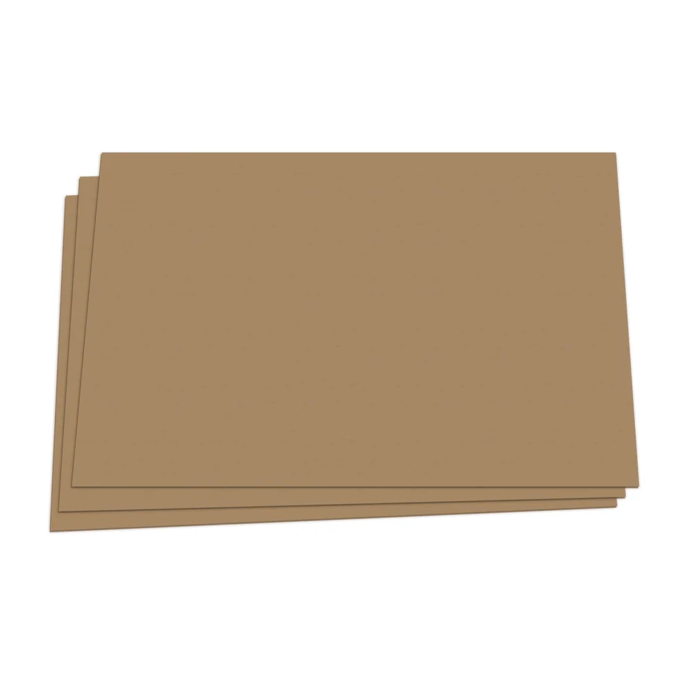 [CAMK055077700] Cartón Madera Nacional Color Kraft 700gr Medio Pliego 55x77cm