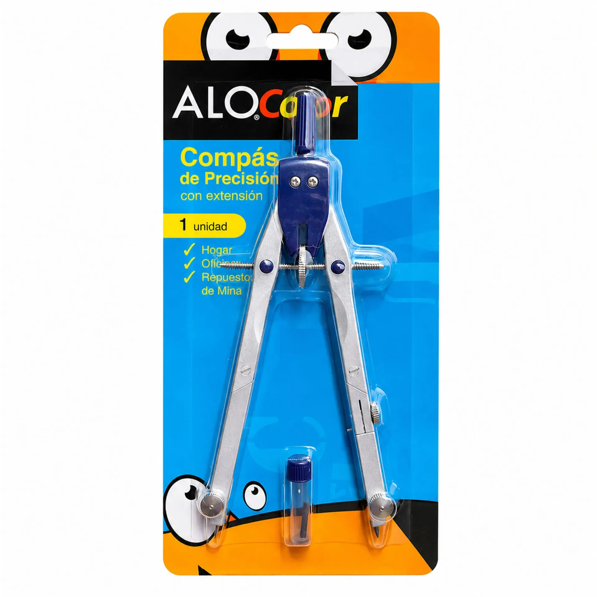 [73415] Compás Precisión Alo con Extensión Azul