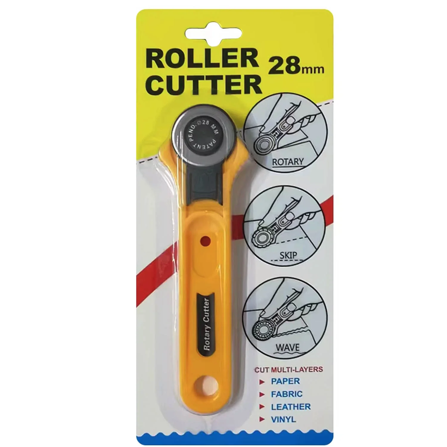 [CORO00921028] Cuchillo Cortador Rotatorio Para Tela Renart 28mm