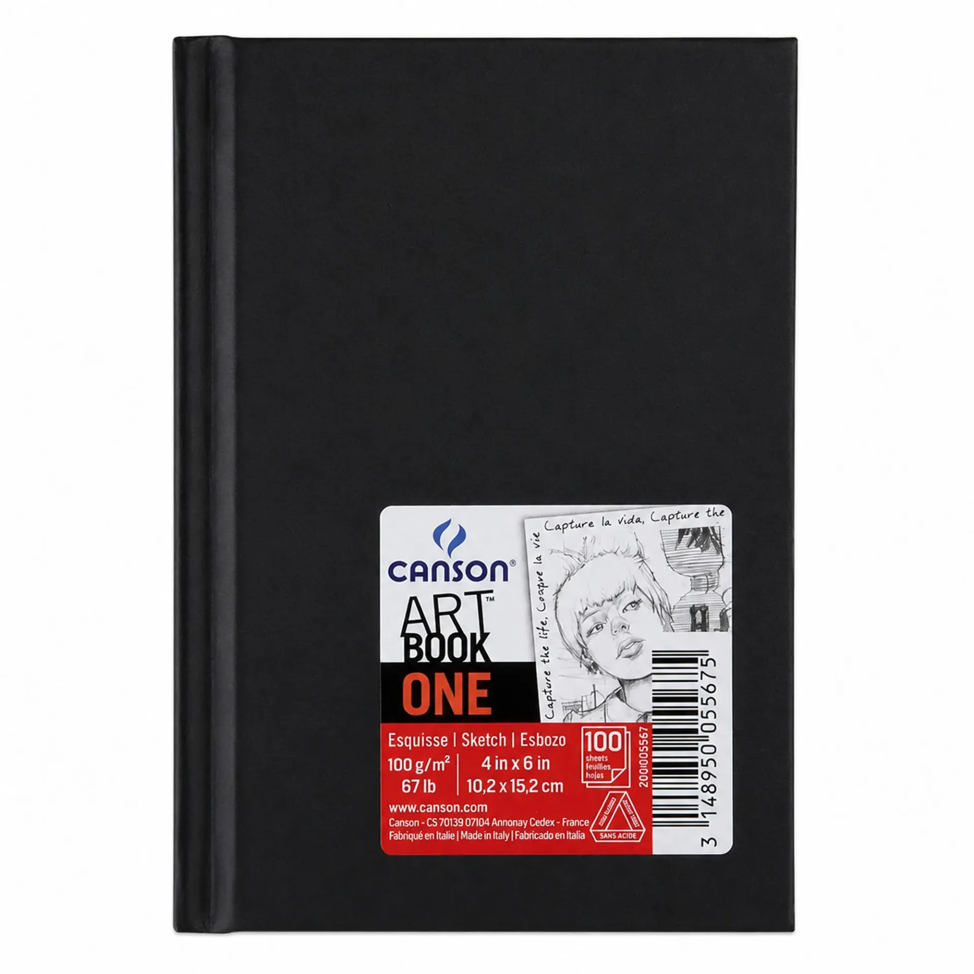 [5567] Libreta Canson Art Book One 100gr (15.2x10.2cm)