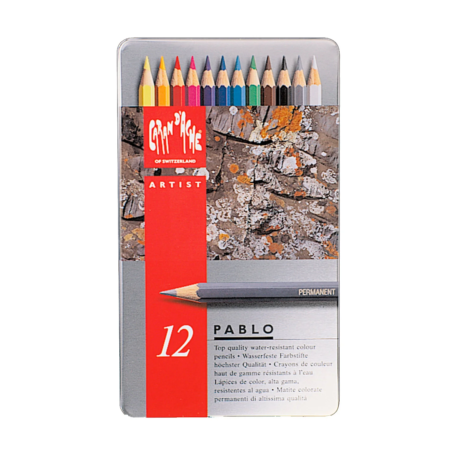 [CA666312] Lápices de Colores Pablo Caran d'Ache (12 Colores)