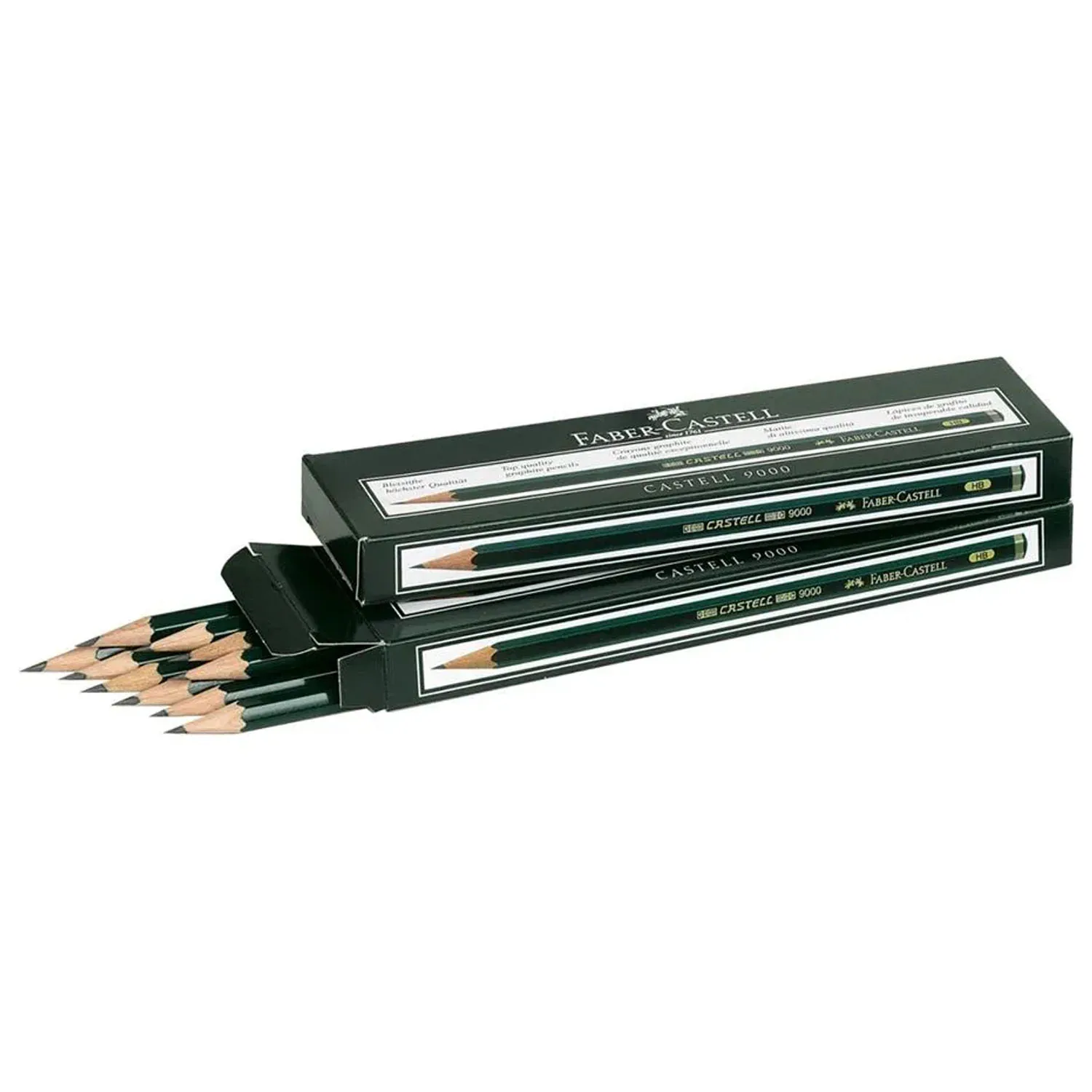Lápiz Grafito Profesional Faber-Castell Técnico 9000