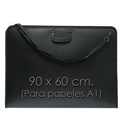 [MAPO801] Maletín portafolios A1 con correa y bolsillo interno