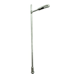 [POST0043SAL] Poste de luz led un brazo aluminio 12 v H78mm