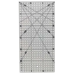 [REQU03015003] Regla Patchwork Quilting 30x15cm con ángulos 30-45-60 grados