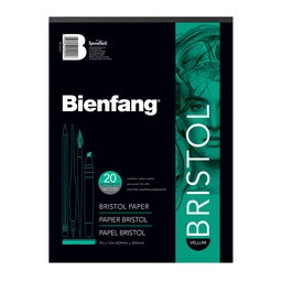 [R210121] Block papel Bristol Normal Bienfang(22x30cm) 20 hojas 238gr.