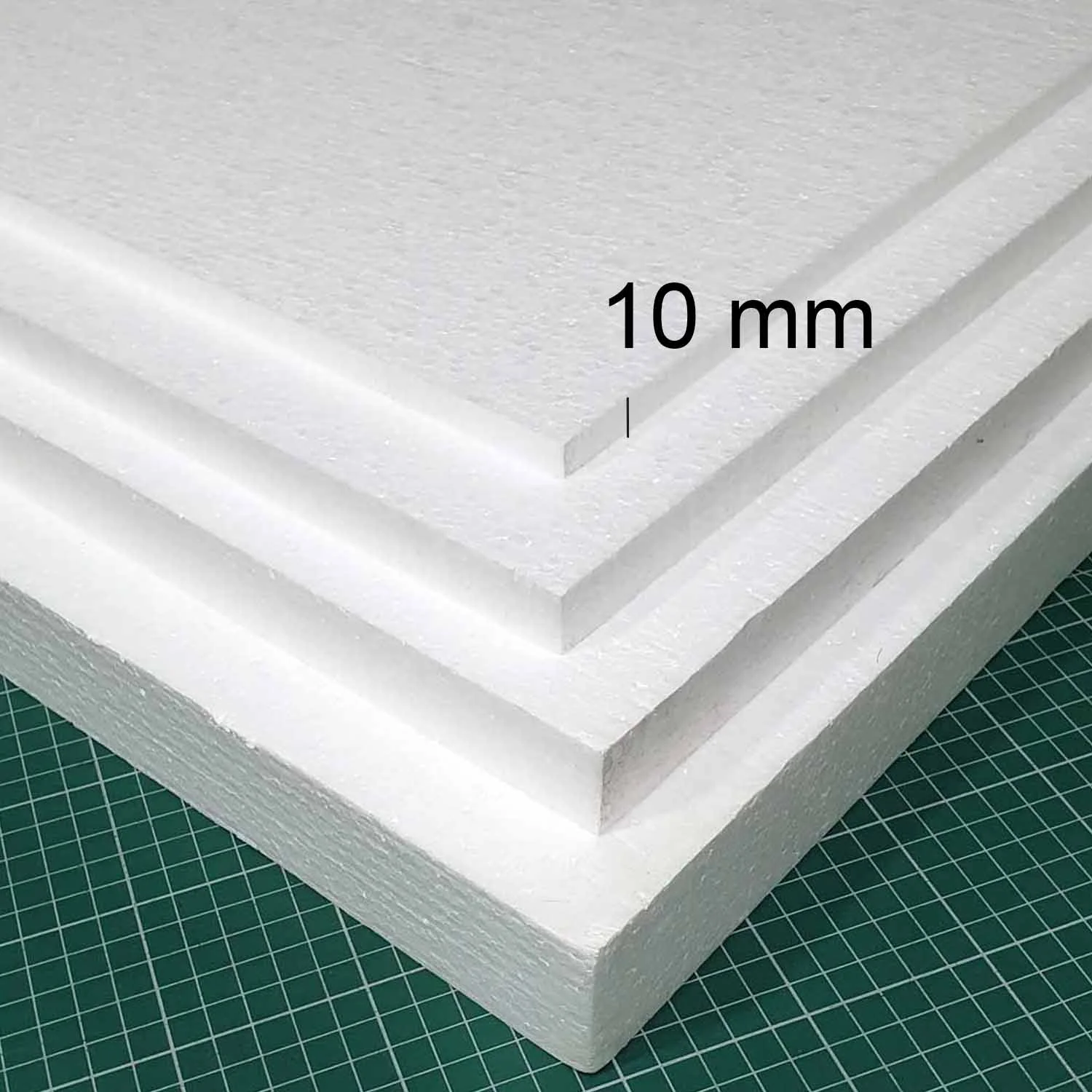 [PLPL10050010] Plancha de Plumavit 50x100cm Alta Densidad 25kg/m3 10mm