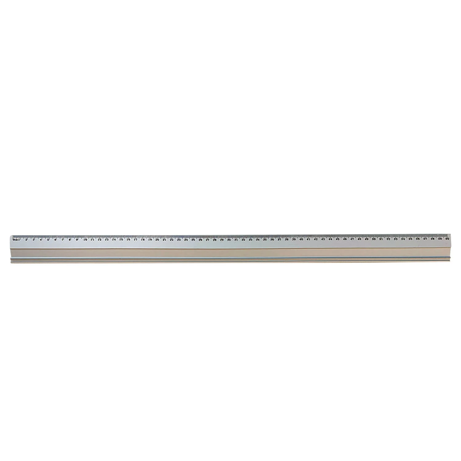 [REAL06004045PLA] Regla Aluminio Renart Perfil de Corte y Antideslizante 60cm