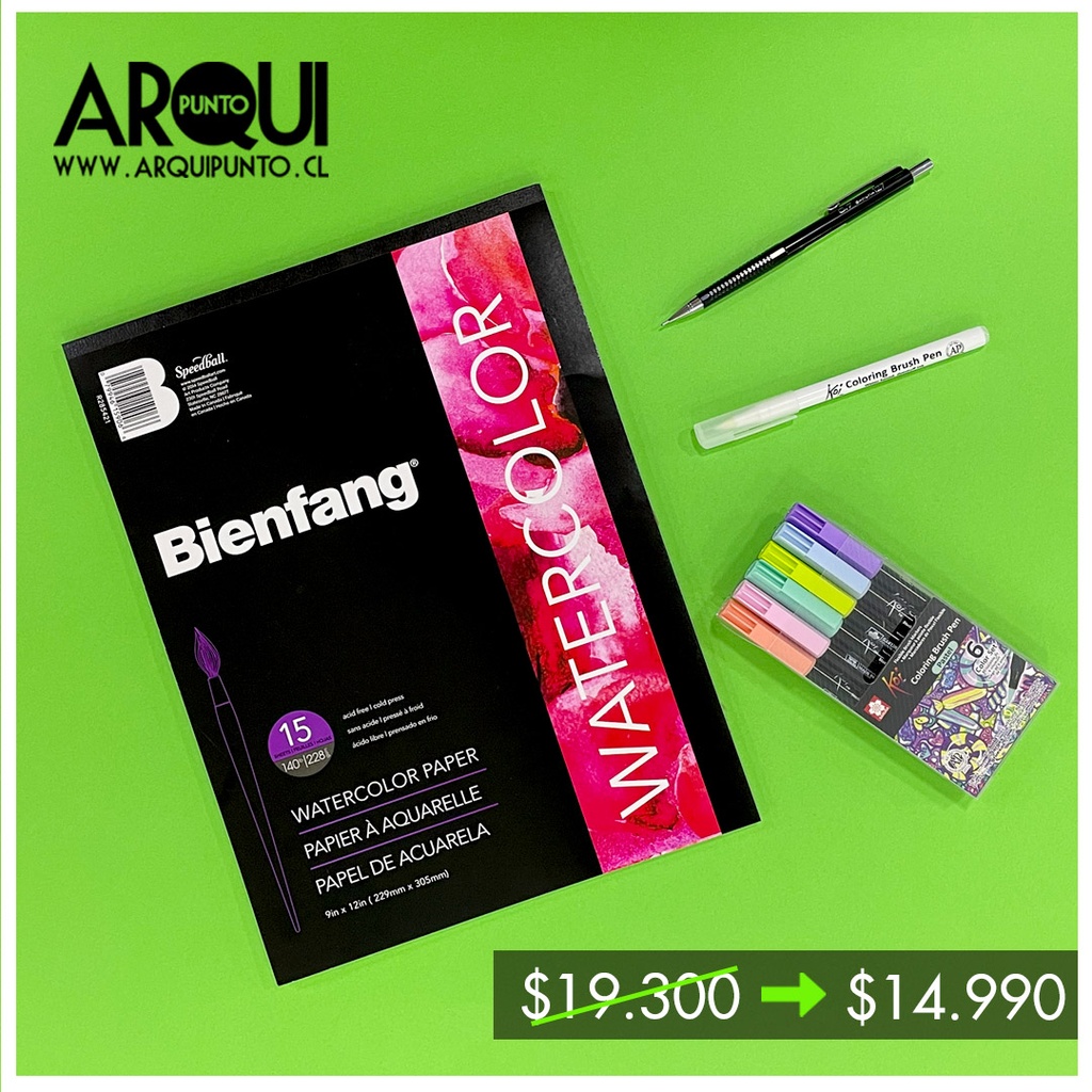 Oferta Kit plumones acuarelables Koi Sakura | Arquipunto.cl