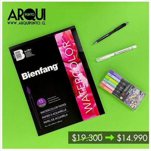 Oferta Kit plumones acuarelables Koi Sakura