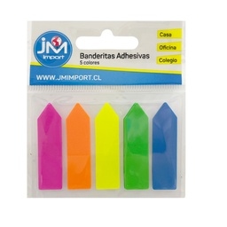 [BANDHOL001] Banderitas (5 colores) separadoras