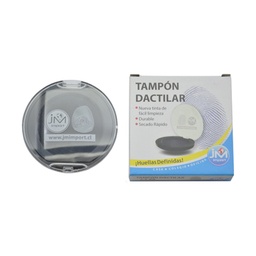 [TAMPBEI004] Tampón dactilar de tinta negra 65mm circular