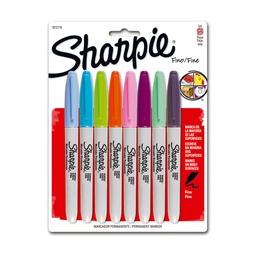 [1812776] Marcador Sharpie Fashion 8 colores Punta Fina Permanente