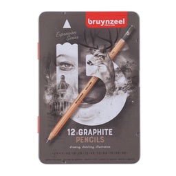 [60311012] Lápices Grafito Expression Bruynzeel 12 ud