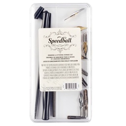 [3064] Set de Plumillas con Porta plumillas para Dibujo y Lettering Speedball