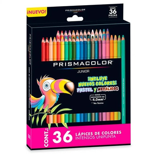 Lápices Prismacolor Junior 36 Colores