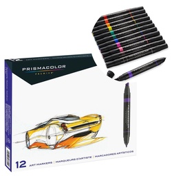 [03620] Marcador Prismacolor Premier 12 Colores con Estuche