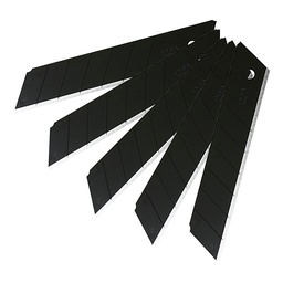 [HBB-5B] Repuesto Negro Extra Filo para Cuchillo Olfa 5uds