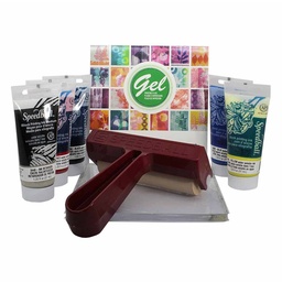 [8020] Kit básico de Impresión con bloque de Gel (Gelly) Speedball