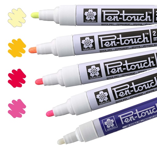 Marcador Permanente Pen Touch Sakura Mediano 2.0mm