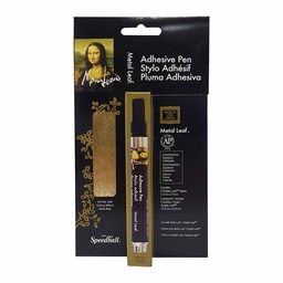 [10033] Kit de 6 hojas Pan de Oro + lápiz adhesivo Mona Lisa