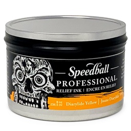 [3947] Tinta Relieve profesional Speedball Grabado Amarillo Diarilida236ml