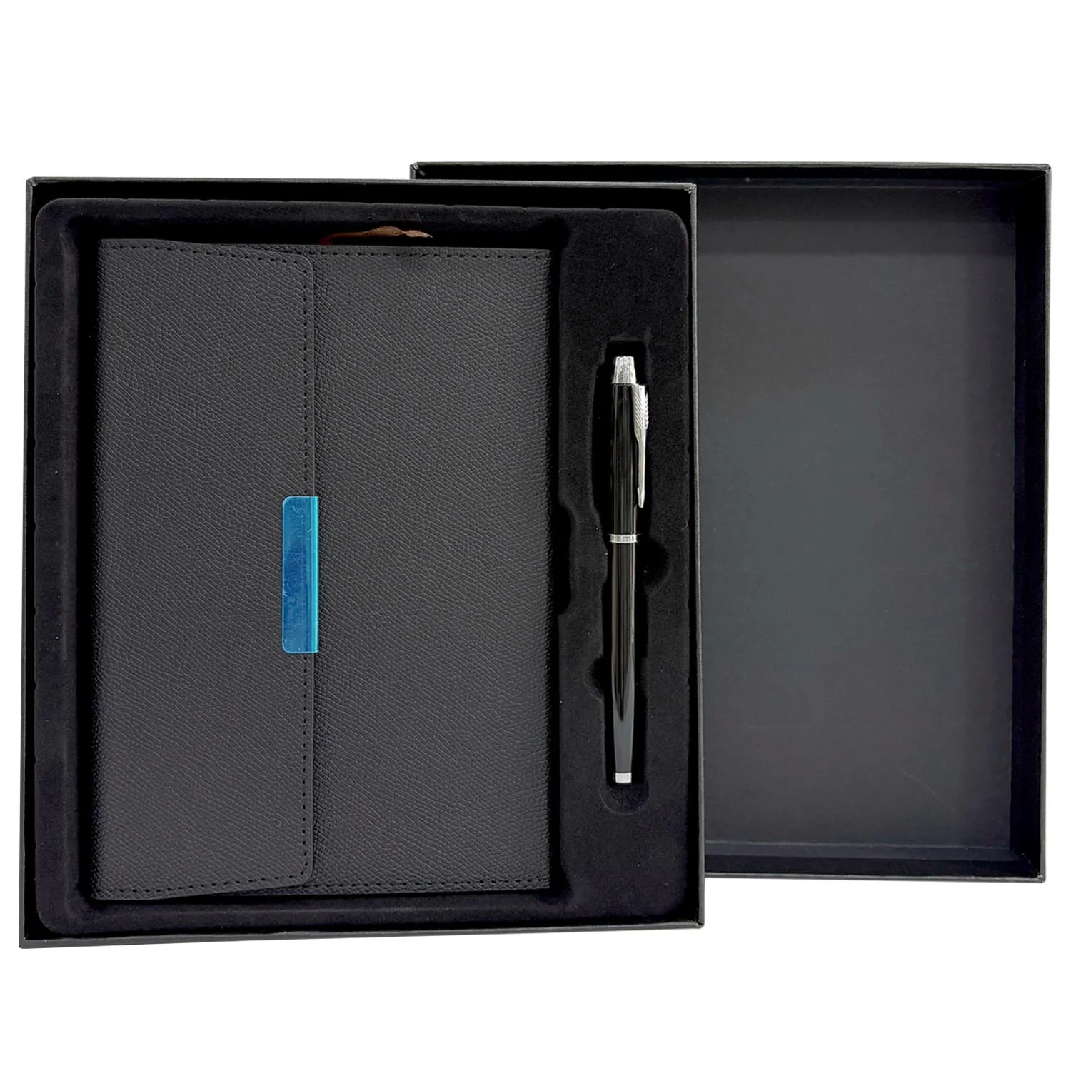 [SKCL02115095NEG] Sketchbook con Lineas Renart A5 + Lápiz Roller Set Regalo