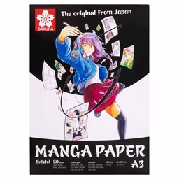 [99MANPADA3] Block Sakura Papel Bristol A3 (29.7x42cm) 250gr - 20hj