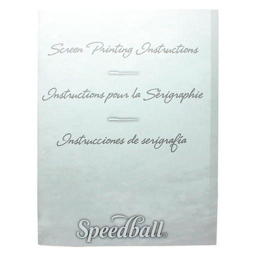 Instructivo para serigrafía Speedball
