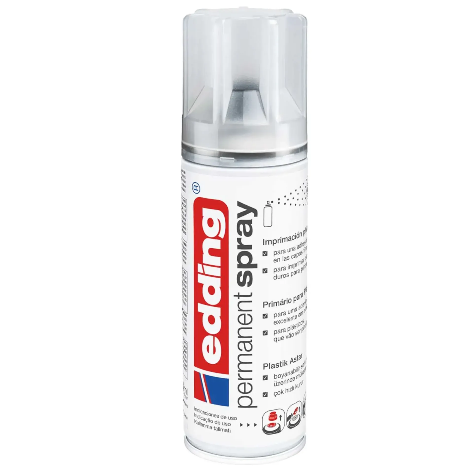 [4-ES5200998] Spray Permanente Edding Imprimante E-5200 para Plástico