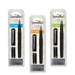 Pluma Fuente Caligráfica Speedball Punta (1.1-1.5-1.9)