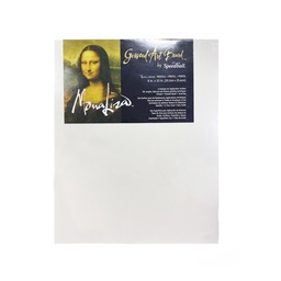 [10304] Tablero Rígido de Arte Gessoed Mona Lisa 20x25cm