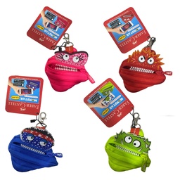 [372393] Monedero Monster Faber-Castell Colores Surtidos
