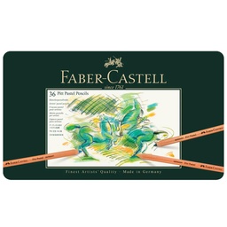 [112136] Estuche 36 Lápices Faber-Castell Pitt Pastel