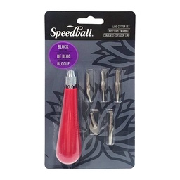 [41231] Set #1 de 5 gubias para linóleos Speedball en blister
