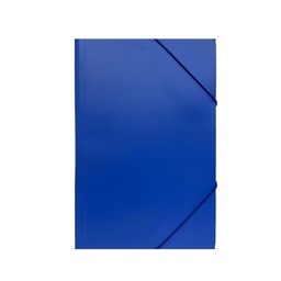 [CARPUSI018] Carpeta Plástica con Elástico JM Azul Oficio