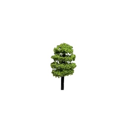[Ares03516VMEARBPLA] Árbol 3.5 x 1.6cm Follaje Plástico Verde Claro