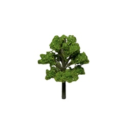 [ARES04025VCLCEDPLA] Árbol Cedro 4 x 2,5cm Follaje Plástico Verde Claro