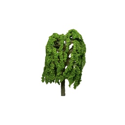 [ARES05530VMESAU] Arbol Sauce 5.5 x 3 cm Follaje Espuma Verde Medio