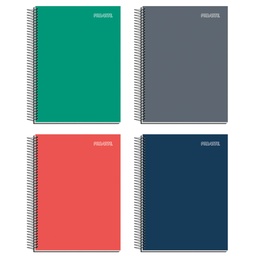[31444-7] Cuaderno Proarte Liso Soft Touch 4ta 150 hj 7mm