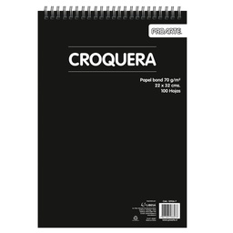 [12926-7] Croquera Proarte 22X32cm 100hjs