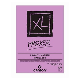 [297237] Block Canson XL Marker 70gr A3 (29.7x42cm)